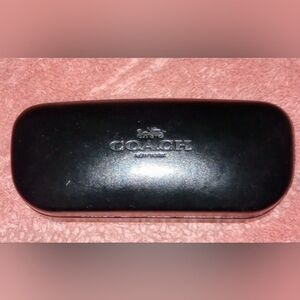 Coach Black Eyeglass Case